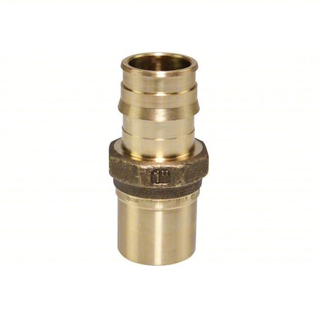 Strt, Brass, Barbed 1", Press-fit 1"