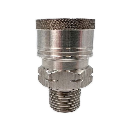 Quick-Connect Coupler,SS,Max 4,000 psi