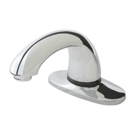 Sensor 8" Mount, 3 Hole Bathroom Faucet, Polished chrome