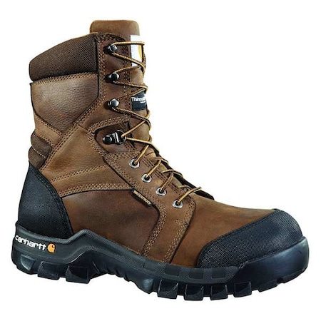 CMF8389, Men's 8 in Composite Toe 8-Inch Work Boot, Dark Brown, 8 1/2, Medium, CMF8389