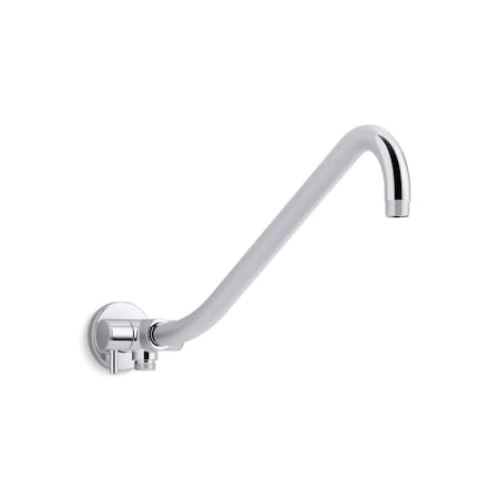 Gooseneck Rainhead Arm With 3-Way Divert