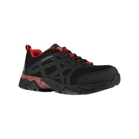 RB1061, Men's 3 in Composite Toe Athletic Shoe, Black/Red, 12, M, RB1061