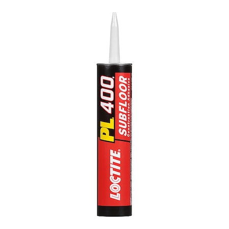 Construction Adhesive, PL 400 Series, 10 fl oz, Cartridge