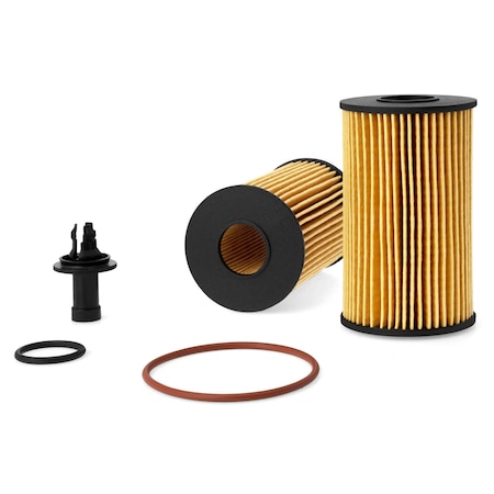 Oil Filter,4.625 in L,Cartridge