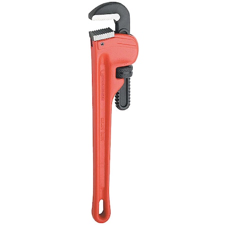 24 in L 3 in Cap. Cast Iron Straight Pipe Wrench