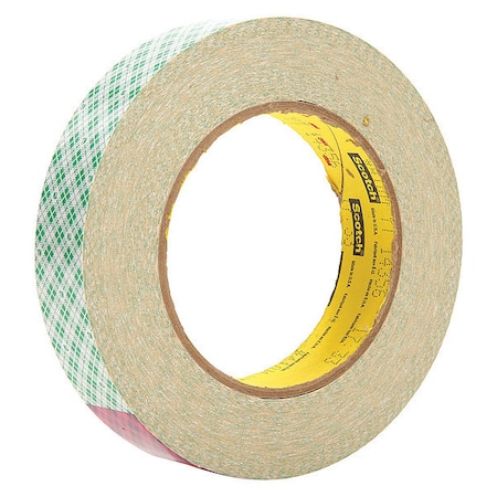Double-Sided Splicing Tape, 1 in W, 36 1/16 yd L, 6 mil, Paper, Double-Sided, 36 PK