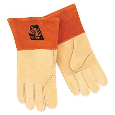 Welding Gloves, Wing Thumb, S, 1 PR