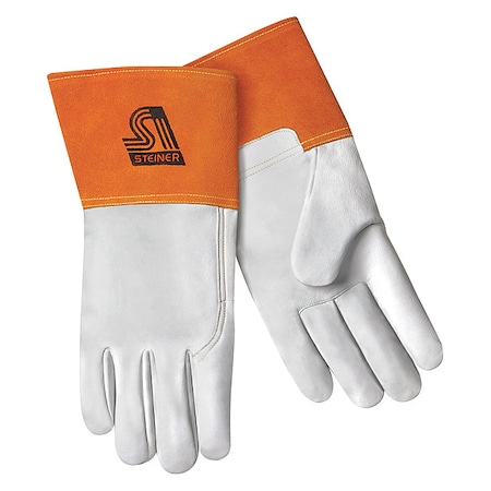 Welding Gloves, Wing Thumb, L, 1 PR