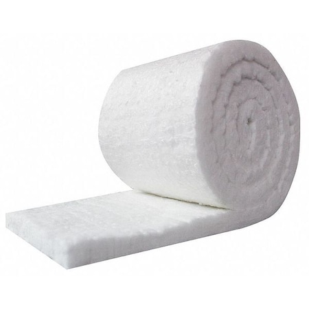 Ceramic Fiber Insulation,8 cu. ft./lb. 1" Wall