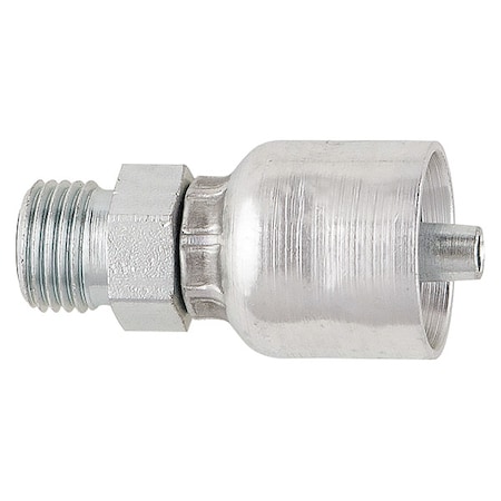 Crimp Fitting,3/8" I.D.,M,ORS