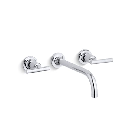 Purist Wall-Mount Bathroom Sink Fauce