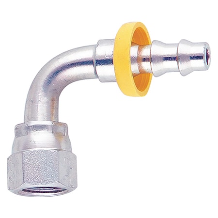 Hydraulic Hose Fitting,9/16"-18,JIC