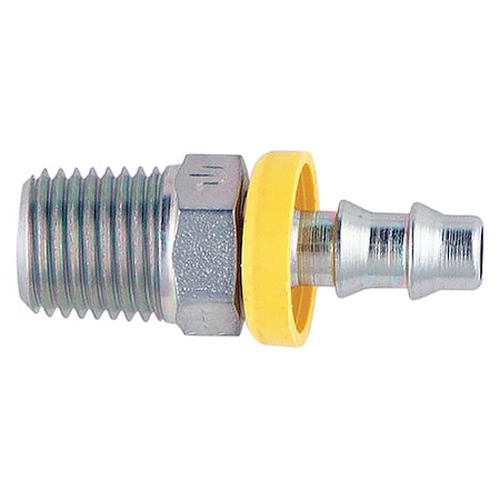 Hydraulic Hose Fitting,1/4"-18,NPTF