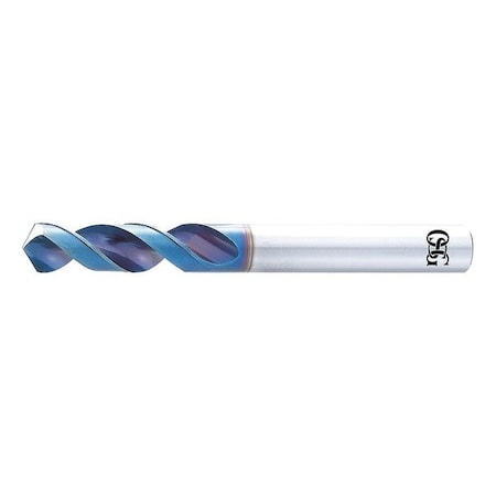 Screw Machine Drill Bit, #36 Size, 130  Degrees Point Angle, High Speed Steel, WD1 Finish