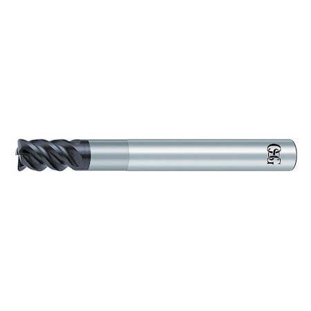 End Mill,Corner R.,6.00mm D,90.00mm OAL