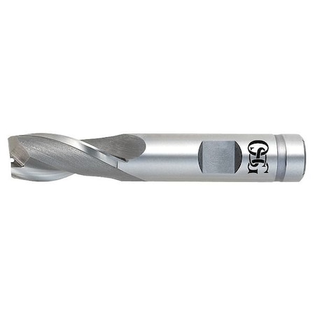 End Mill,Square,Single,1-1/2 in.,2F