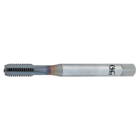 Straight Flute Hand Tap, 1/2"-13, Bottoming, 4 Flutes, UNC