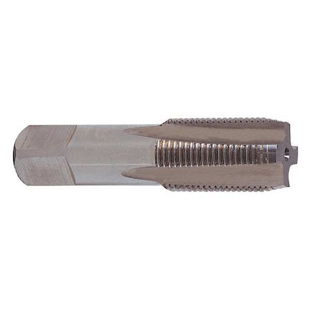 Pipe Tap, 1/8"-27, Taper, 4 Flutes, NPT