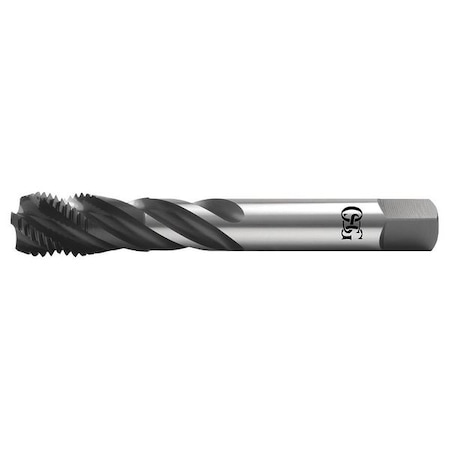 Spiral Flute Tap, Modified Bottoming, 4