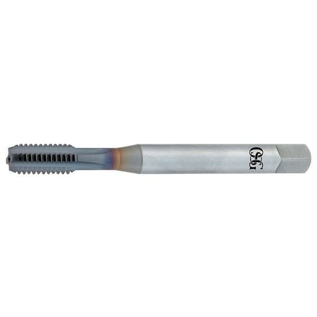 Straight Flute Hand Tap, M20-1.50, Bottoming, 5 Flutes, Metric Fine