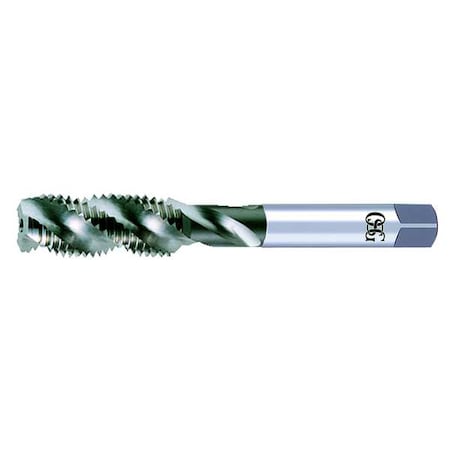 Spiral Flute Tap Bottoming, 4 Flutes