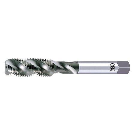 Spiral Flute Tap, Modified Bottoming, 3 Flutes