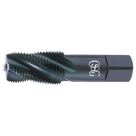 Pipe Tap, 1/16"-27, Taper, 4 Flutes, NPT