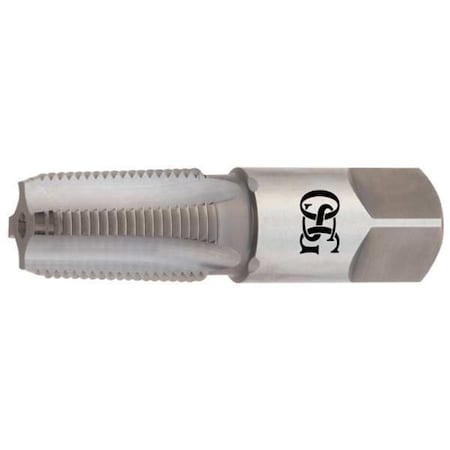 Pipe Tap, 1/8"-27, Taper, 4 Flutes, NPT