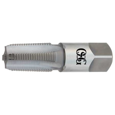 Pipe Tap, 1/8"-27, Taper, 4 Flutes, NPTF