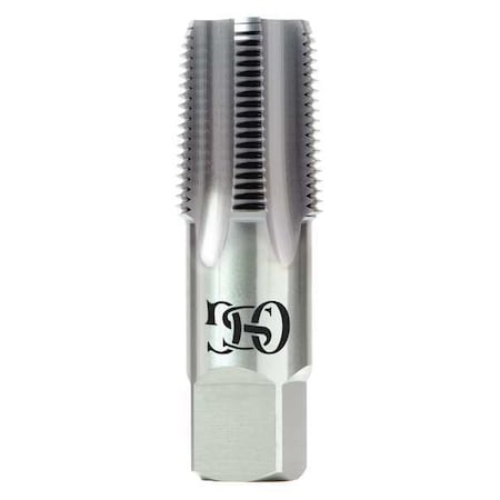 Pipe Tap, 1/4"-18, Taper, 4 Flutes, NPTF