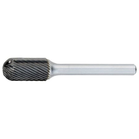 Carbide Bur,12mm Cut Dia.,RH Cut