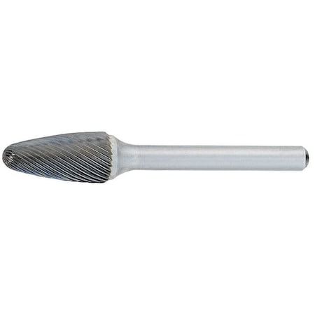 Carbide Bur,Round Nose Tree,3/4 in.