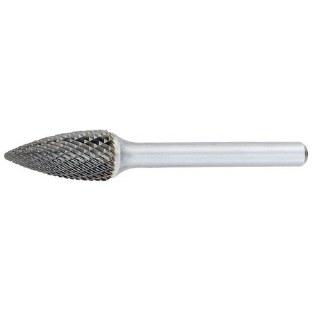 Carbide Bur,12mm Cut Dia.,RH Cut