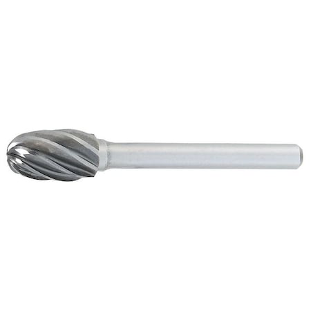 Carbide Bur,Egg,5/8 in.