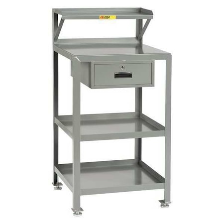 Shop Desk,24inWx22inD,Incld Leg Levelrs