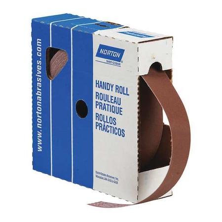 Abrasive Roll,1"W x 150 ft. L,600G,Cloth