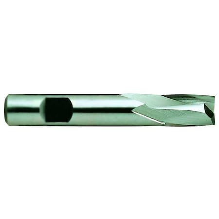 Keyway End Mill, 0.25 in, HSS