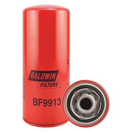 Fuel Filter,Spin-On,3-45/64 in.L