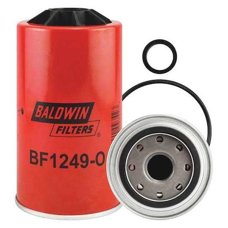 Fuel Filter,Spin-On,3-13/16 in.L