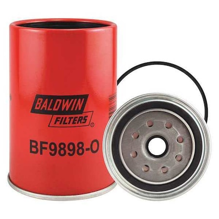 Fuel Filter,Spin-On,6-5/16 in.H