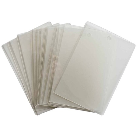 Laminate Pouch, Polyester, 5 in W, PK50