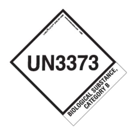 Hazard Mat Ship Lbls,4inx4-3/4in,PK500