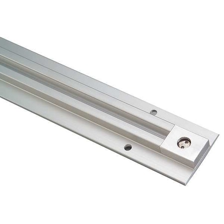 Shower Curtain Track, Aluminum, 55 in