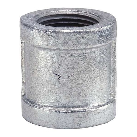 1/4" FNPT Galvanized Coupling