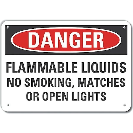 Danger Sign, 10" H, 14 in W,  Horizontal Rectangle, English, LCU4-0653-NA_14X10