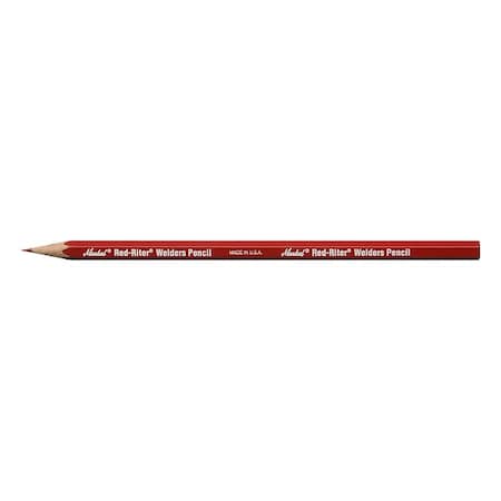 Red Welders Pencil, Pk12