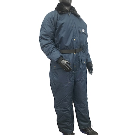 22013 Coverall, Nylon, 840 den Fabric Weight, 31 in Inseam, Navy, XL