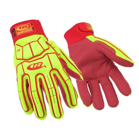 Impact Gloves,Synthetic Leather,PR