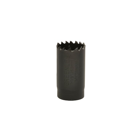 Hole Saw,1-1/8 in. Dia.,Variable Pitch