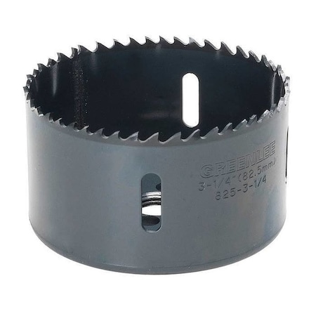 Hole Saw,3-1/4 in. Dia.,Variable Pitch